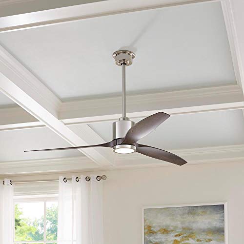 Home Decorators Collection Yg749-Pn Triplex 60” Led Polished Nickel Ceiling Fan #TOP1