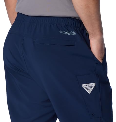 Image of Columbia Men Polyester Omni-Shade Polo Terminal Roamer Stretch Hiking & Trekking Pant
