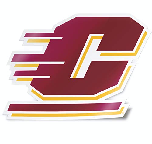 Image of Collegiate NCAA Car Decal Made from Premium Weatherproof Vinyl (Central Michigan University)