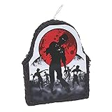 Zombie Pinata with Hanger - Halloween Party Supplies and Zombies Birthday Games