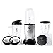 Magic Bullet Blender, Small, Silver, 11 Piece Set