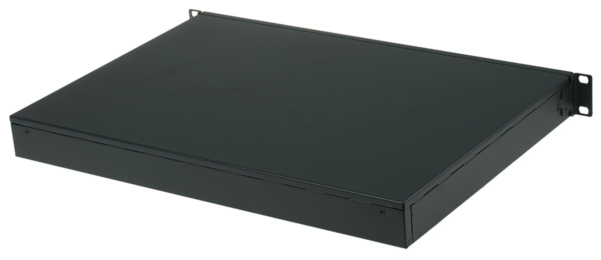 nVent SCHROFF Interscale M 19 Zoll Rack-Montage-Gehäuse 1 U Grau, B: 444 mm x T: 310 mm x H: 44 mm