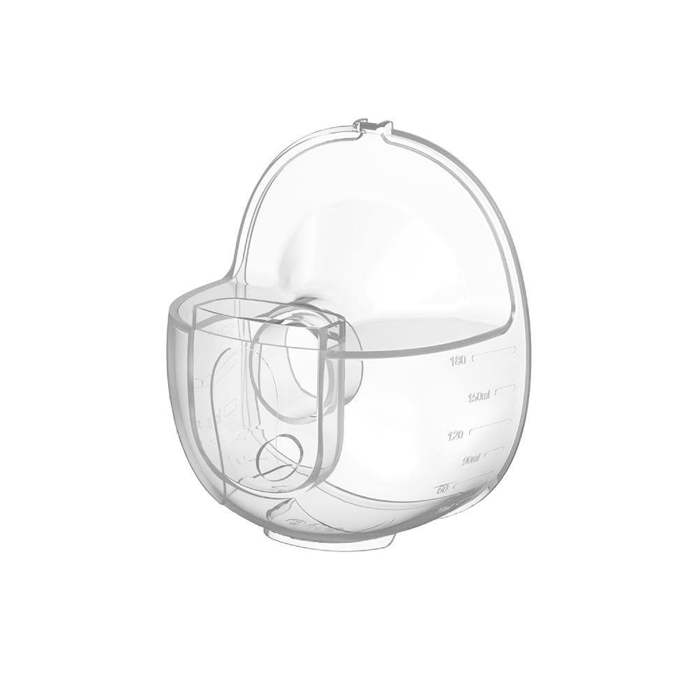 1pcs S32 Breast Pump Milk Collector Cup Compatible with NCVI NICEGREEN Nuliie Zooawa Sunnaltree s32 Wearable Breastpump, Collector Cup Replacement Breast Parts for S32 Pump