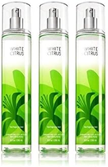 Lot of 3 Bath & Body Works White Citrus 8.0 oz Fine Fragrance Mist
