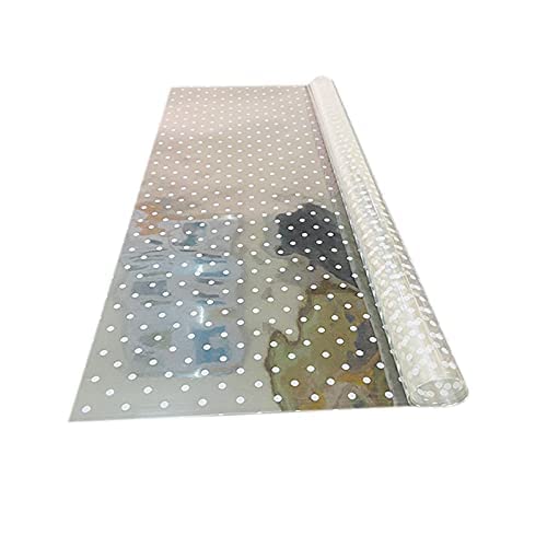 Aliza Heart Print Design Cellophane Sheets, 25 Micron (1 Pack of 10 Sheets) (White Polka Dot)-image-13