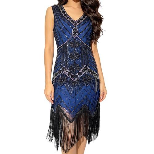 Robe de cocktail longue à paillettes sans manches pour sublimer votre silhouette