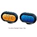 Yosoo 1 Pcs 12V Car Digital Thermometer Voltmeter Clock Alarm Monitor, Multifunctional Auto Meter Clock Voltage Freezing Temperature Gauge, Clock LCD Monitor Battery Meter Detector LED Display (Blue)