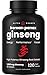 NutraChamps Korean Red Panax Ginseng 1000mg - 120 Vegan Capsules Extra Strength Root Extract Powder Supplement w/High Ginsenosides for Energy, Performance & Focus Pills for Men & Women