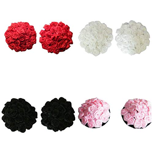 Generic 1 par Rosa Mamilo Cobre Pastas de Mama Valentine para Mulheres Decoração de Mama para Femal