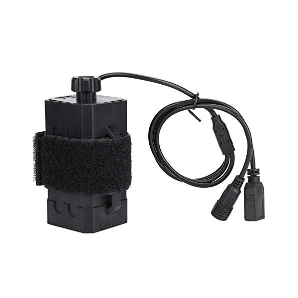 18650 Waterproof Batteries Holder Storage Box House Cover 8.4V USB/DC Double Interface for use with Bicycle Bike Lamp LEDs and other electronic digital products