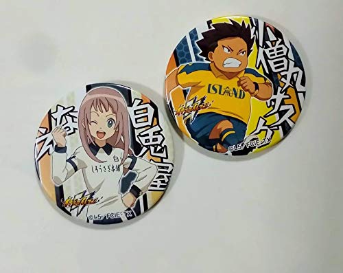 Amazon.co.jp: イナズマイレブン アレスの天秤 ドでか缶バッジ 缶