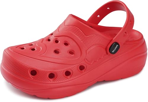Image of WHITIN Clogs for Women | Thick Sole Cushioned Garden Shoes