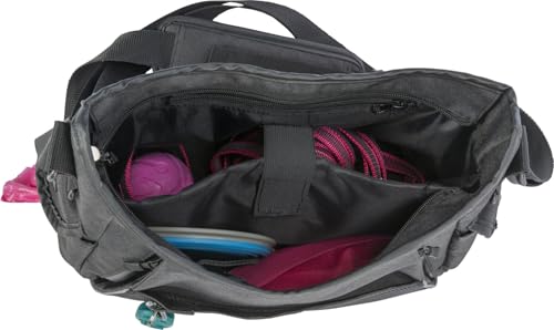 Trixie Gassi- und Leckerli-Tasche, 34 × 29 × 9 cm, anthrazit