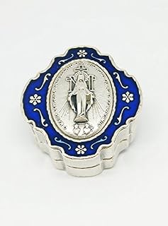 Miraculous Rosary Beads with Miraculous Rosary Box & Lourdes Prayer Card Catholic Gifts