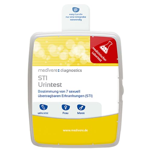 medivere Labordiagnostik STI Urintest - Bestimmung von 7 bakteriellen Erregern sexuell übertragbarer Infektionen (STI) mittels PCR