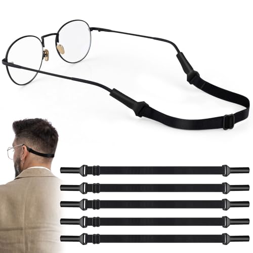 Cordon lunettes sport anti glisse réglable de 21 à 34 cm
