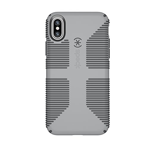 Speck Products Candyshell Grip Cell Phone Case For Iphone Xs/Iphone X - Pebble Grey/Slate Grey #TOP1