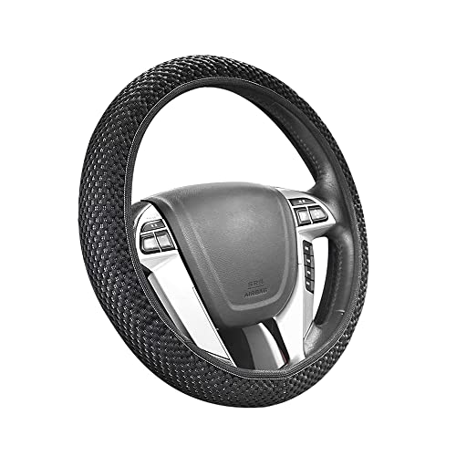 Andalus Brands Elastic Stretch Steering Wheel Cover, Car Accessories for Women and Men - Covers for Honda, Ford, Toyota, Nissan, and More - Universal 15