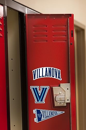 Image of Villanova University 8ct Vinyl Large Deluxe Stickers Variety Pack - Laptop, Water Bottle, Scrapbooking, Tablet, Skateboard, Indoor /Outdoor - Set of 8