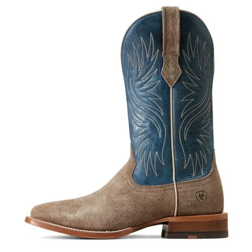 ARIAT Men's Circuit Rockridge Western Boot, Dark Coffee/Conch Tan2