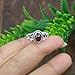 Red Garnet 925 Sterling Silver Handmade Design Promise Engagement Ring Gift Jewelry For Wife Girlfriend (5.5)