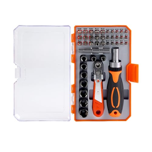  ƒp蓮Hp42 in 1@\o`FbghCo[Zbg ƃc[(42 in 1 ratchet screwdriver Grey)