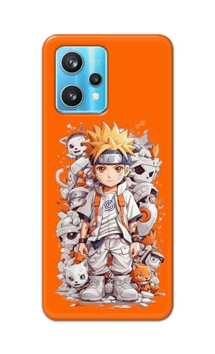 Image of PRINTFIDAA Printed Hard Back Cover Case for Realme 9 Pro Plus 5G | Realme 9 Pro+ 5G | Realme 9 4G | Narzo 50 Pro 5G Back Cover (Famous Anime Cartoon Character) -112