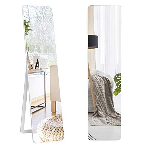COSTWAY Specchiera da Terra Rettangolare 160x37cm