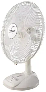 Usha Maxx Air 400mm 55-Watt Table Fan (White)