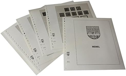 Lindner-T Vordruckblätter T108 Deutschland Memelgebiet- Jahrgang 1920 bis 1939