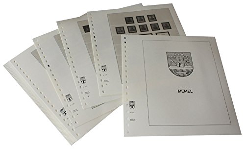 Feuilles Memelgebiet LINDNER Allemagne 1920-1939 pour album