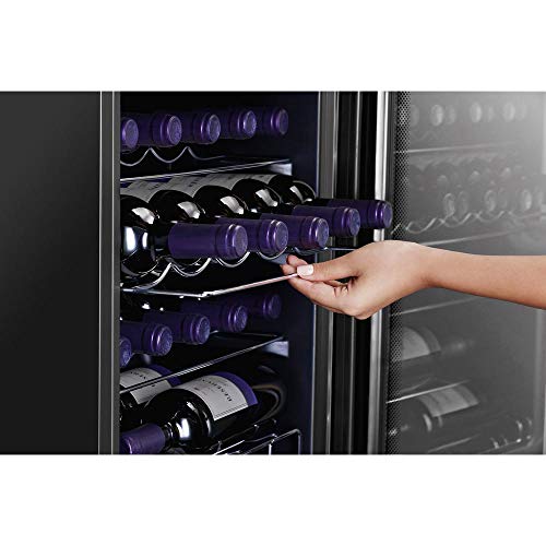 Adega Electrolux 29 Garrafas ACD29 Com 02 Portas Preta e Inox 110V 01312WBA189