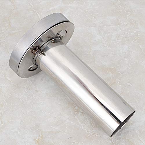 Car Exhaust Silencer, 3.5in/4in/4.5in Removable Stainless Steel Car Round Exhaust Muffler Tip, Adjustable Inner Silence (4.5in) by Aramox - Image 8
