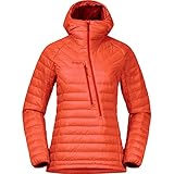 Bergans Damen Cecilie Down Light Anorak, Energy red-red Leaf, S