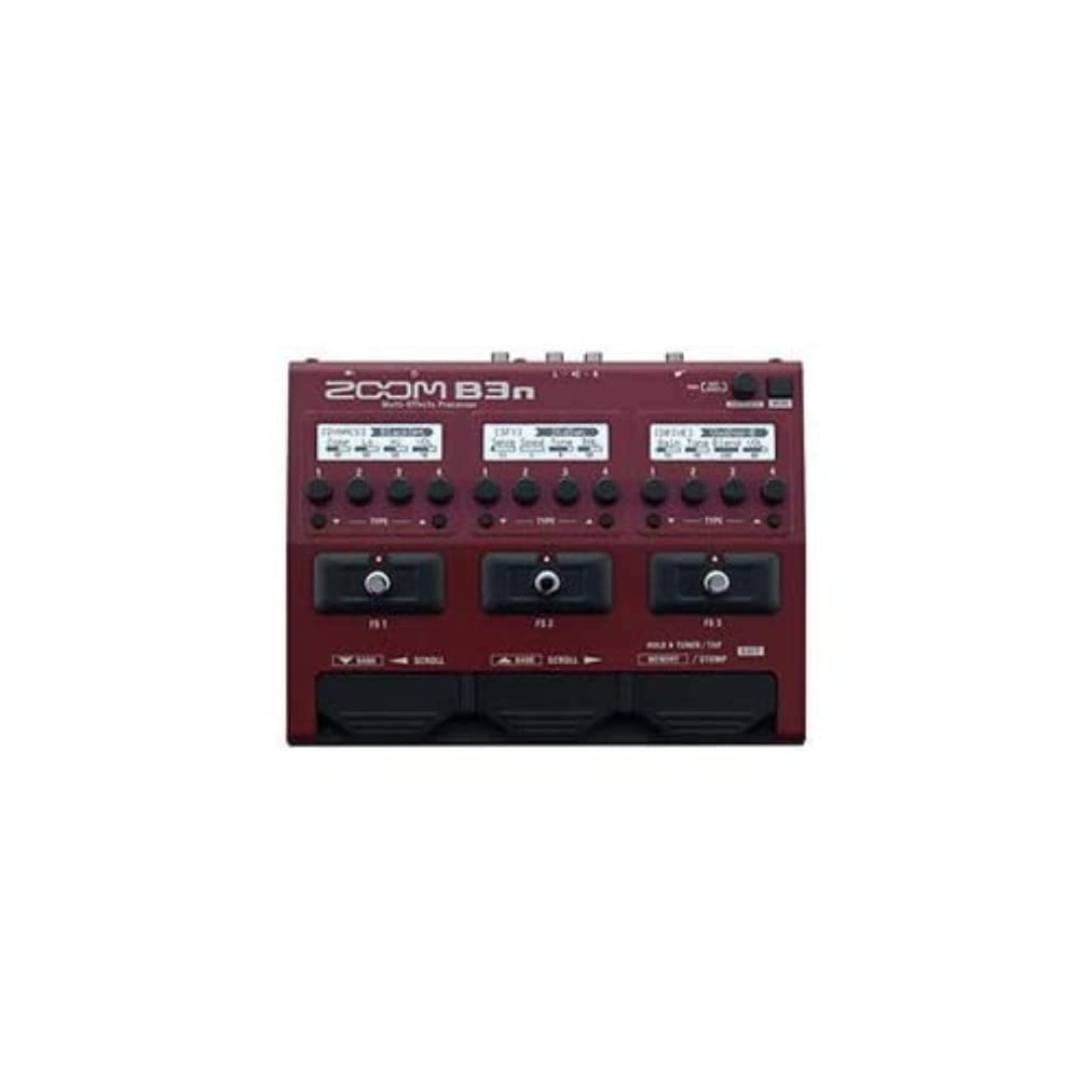 Zoom - B3n - Pédalier multi-effets et simulateur d'amplis - pour basse