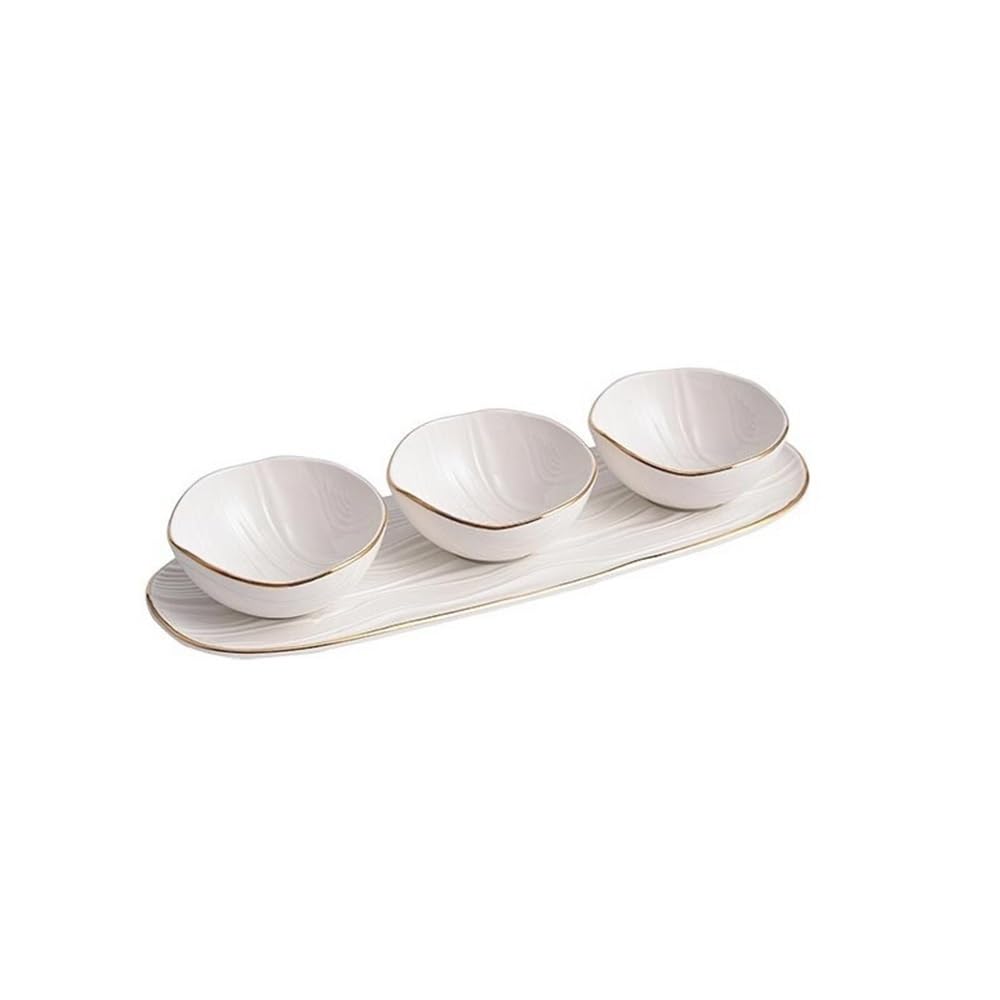 Salseras Vajilla for ensalada de frutos secos 3 piezas