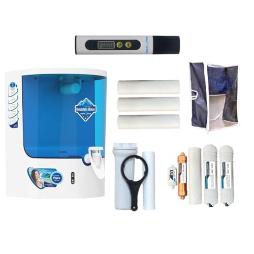 Image of aquaultra 7 Stage water purifier filter for home | 9L Transparent Tank | RO+UV+UF | Mineral-Rich | 1 Year Warranty | No Costly AMC | Low Water Wastage | upto 16 LPH Flow | With All-in-1 Kit