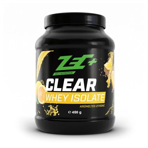 Zec+ Clear Whey Isolate (450g) Té con migas de limón