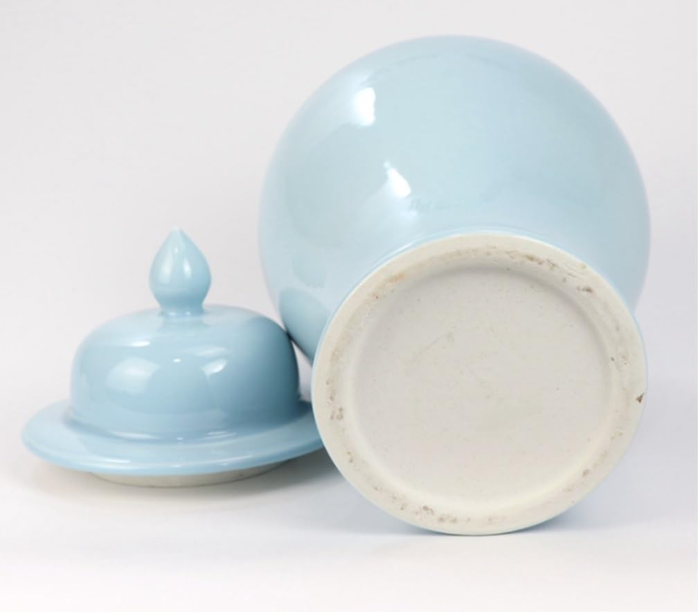 Nowoczesny wazon Ceramiczny słoik na imbir z pokrywką Dekoracyjne...