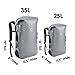 Skog Å Kust BackSak Heavy Duty Waterproof Backpack - Gear Bag for Sports, Travel, & More - 35L Grey