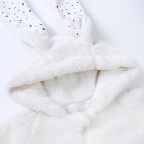 MYGBCPJS Boys Girls Bunny Ears Hooded Jacket Pockets Toddler Kids Winter Warm Fuzzy Long Sleeve Zipper Hoody Coat Outwear4