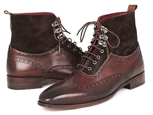Bottes wingtip Paul Parkman en daim marron, l'expression de votre style