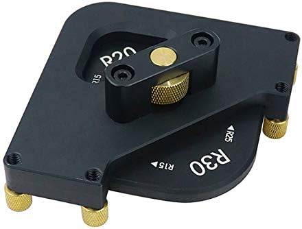 Aluminium Alloy R15-R30 Contour Ruler Trimming R Angle Arc Template Fillet Gauge