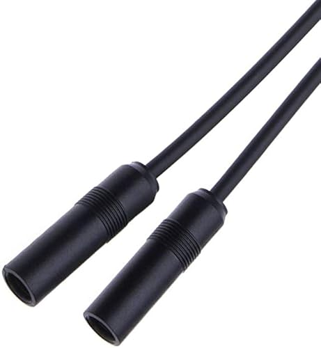 Miniatura 4 de RedYutou Antena universal para coche, 1 macho a 2 hembra, divisor en forma de Y, adaptador de antena de radio, cable conector FM AM Audio estéreo