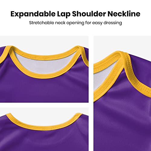 Custom Newborn Clothes,Baby Short Sleeve Basketball Clothes,City Gradient?Bodysuit,Personalized Baby Name Number4