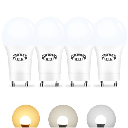 Sunshiney GU24 LED Light Bulb 3 Color Temperature, Daylight/Natural White/Warm