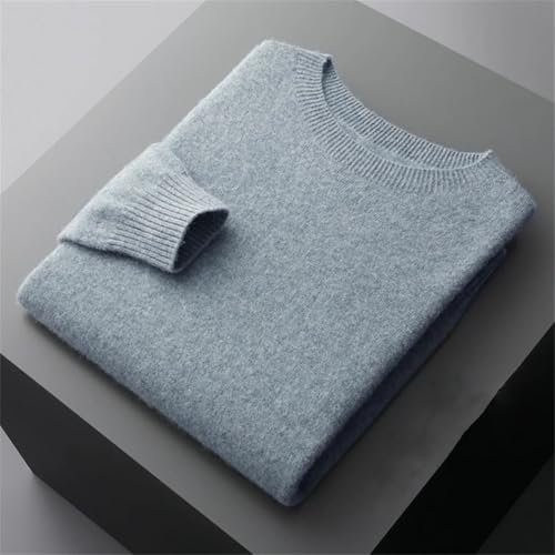 Men's Wool Sweater Autumn Winter Thickened Warm Cashmere Knitted Pullover3