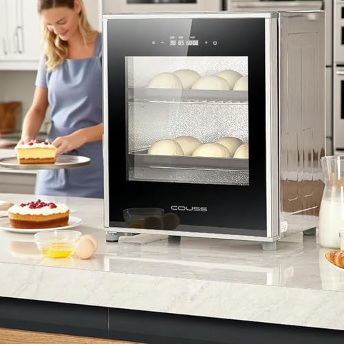 40L Bread Proofer, Kitchen Dough Yogurt Bread Proofing Box with Adjustable Temperature, Removable Electric Dough Proofer, Timing and Humidity Control for Even Fermentation by GZAODMCP - Image 6
