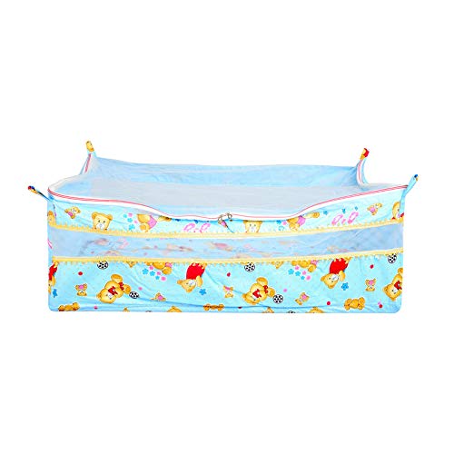 Chaat Pitara New Born Baby Cradle Gift Set CHPBZ0001_Sky Blue Amazon