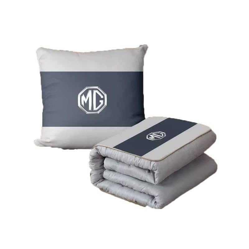 genmaimeifumu Couverture de Voyage pour MG Mulan 2022-, Couverture D'extérieur Chaude Coussin Couverture de Camping Outdoor Transformable Cadeaux Doux,45cm *45cm